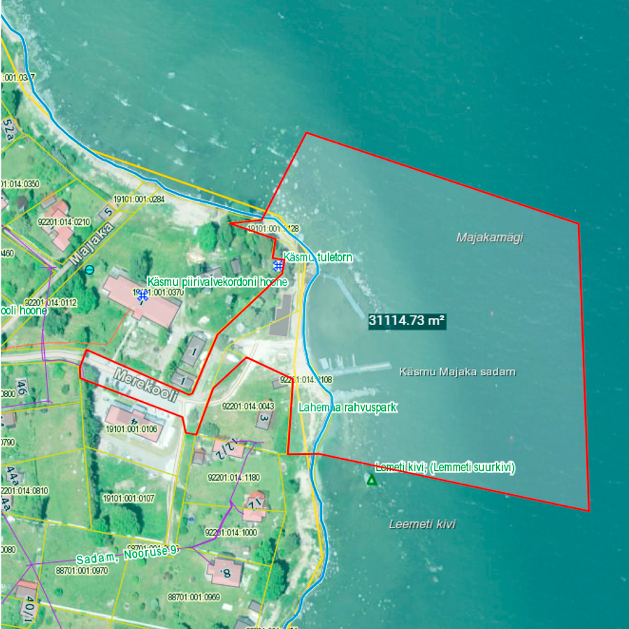 Käsmu sadama detailplaneering 2022